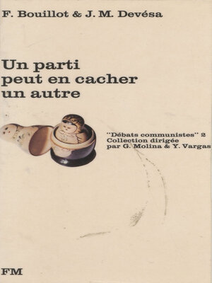 cover image of Un parti peut en cacher un autre